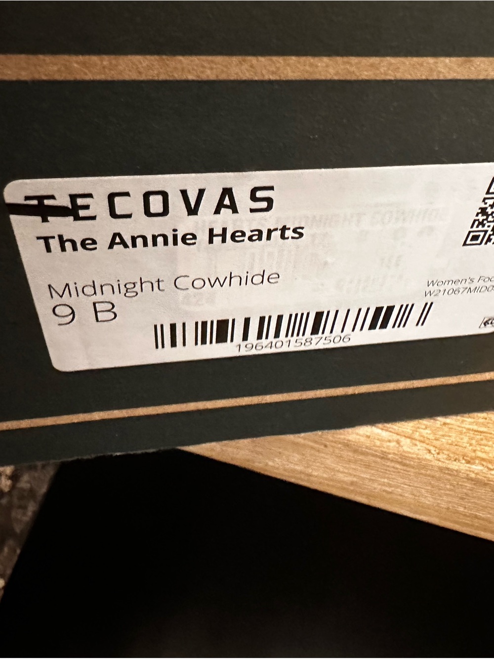 Tecovas Midnight Annie Hearts Size 9 - Picture 2 of 8